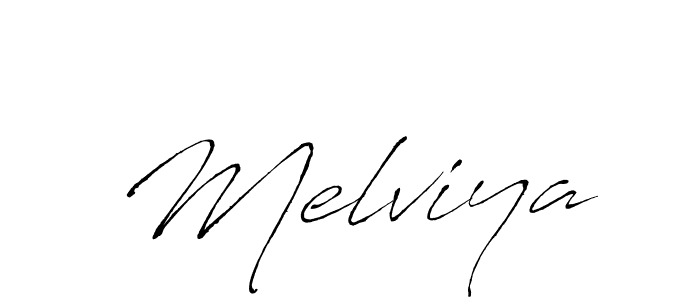Also we have Melviya name is the best signature style. Create professional handwritten signature collection using Antro_Vectra autograph style. Melviya signature style 6 images and pictures png