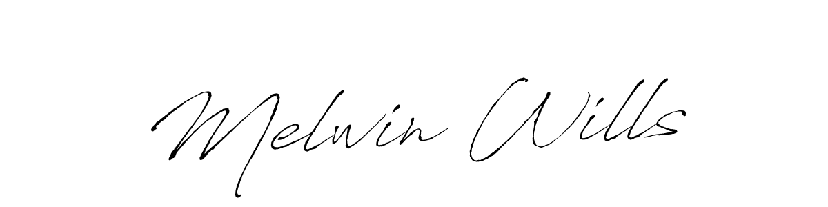 Antro_Vectra is a professional signature style that is perfect for those who want to add a touch of class to their signature. It is also a great choice for those who want to make their signature more unique. Get Melwin Wills name to fancy signature for free. Melwin Wills signature style 6 images and pictures png