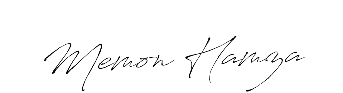 Also we have Memon Hamza name is the best signature style. Create professional handwritten signature collection using Antro_Vectra autograph style. Memon Hamza signature style 6 images and pictures png