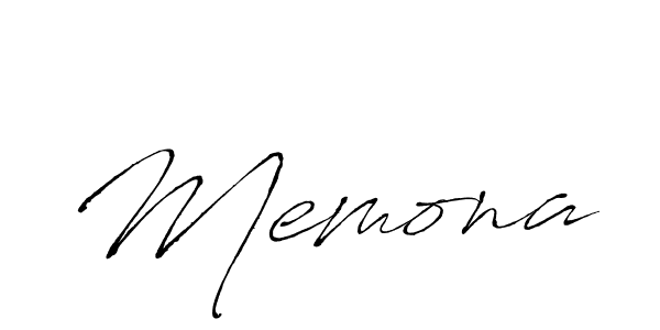 Use a signature maker to create a handwritten signature online. With this signature software, you can design (Antro_Vectra) your own signature for name Memona. Memona signature style 6 images and pictures png