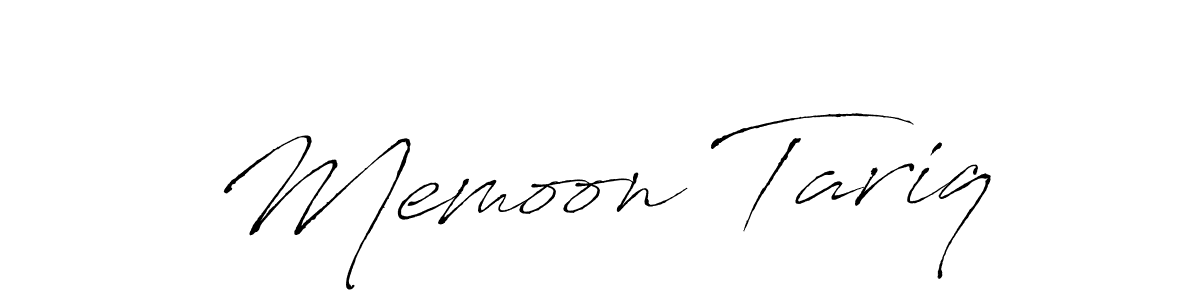 This is the best signature style for the Memoon Tariq name. Also you like these signature font (Antro_Vectra). Mix name signature. Memoon Tariq signature style 6 images and pictures png