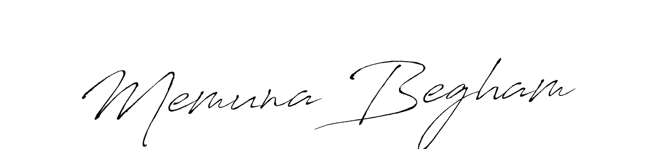 Antro_Vectra is a professional signature style that is perfect for those who want to add a touch of class to their signature. It is also a great choice for those who want to make their signature more unique. Get Memuna Begham name to fancy signature for free. Memuna Begham signature style 6 images and pictures png