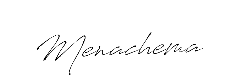 It looks lik you need a new signature style for name Menachema. Design unique handwritten (Antro_Vectra) signature with our free signature maker in just a few clicks. Menachema signature style 6 images and pictures png