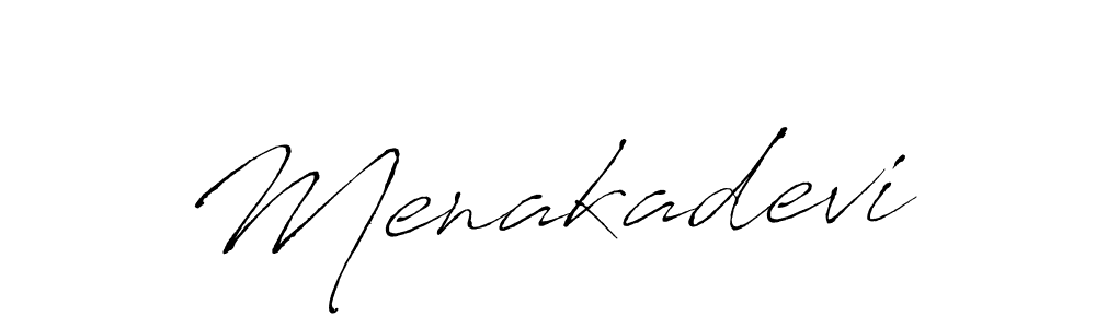 This is the best signature style for the Menakadevi name. Also you like these signature font (Antro_Vectra). Mix name signature. Menakadevi signature style 6 images and pictures png