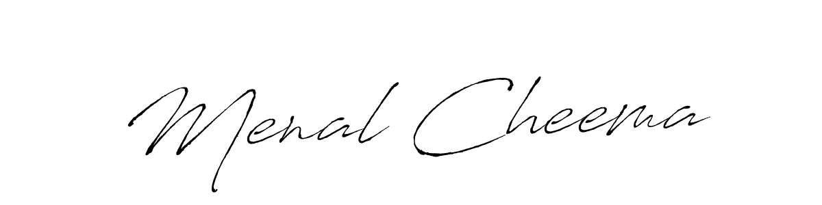 Make a beautiful signature design for name Menal Cheema. Use this online signature maker to create a handwritten signature for free. Menal Cheema signature style 6 images and pictures png