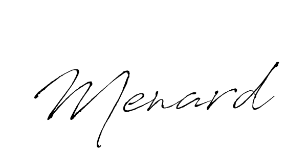 You should practise on your own different ways (Antro_Vectra) to write your name (Menard) in signature. don't let someone else do it for you. Menard signature style 6 images and pictures png