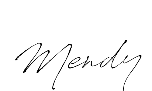 You should practise on your own different ways (Antro_Vectra) to write your name (Mendy) in signature. don't let someone else do it for you. Mendy signature style 6 images and pictures png