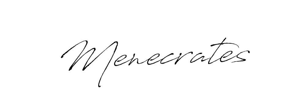 Once you've used our free online signature maker to create your best signature Antro_Vectra style, it's time to enjoy all of the benefits that Menecrates name signing documents. Menecrates signature style 6 images and pictures png