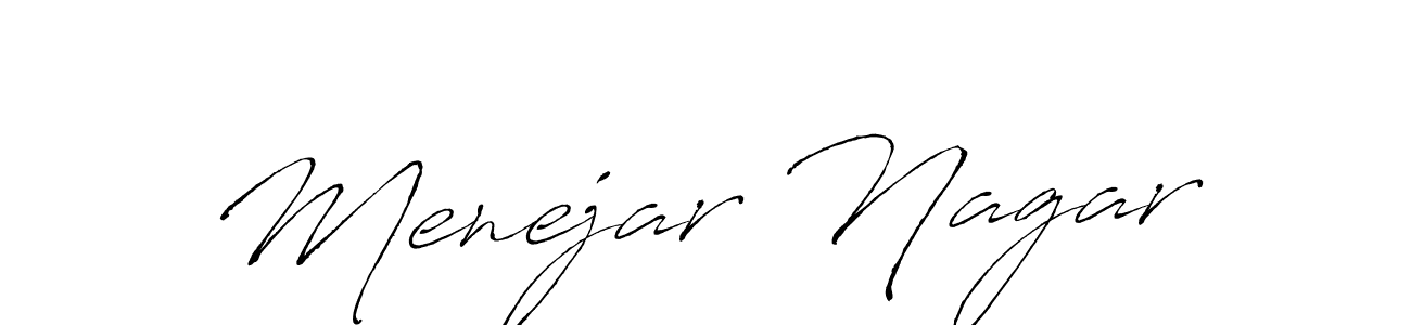 Once you've used our free online signature maker to create your best signature Antro_Vectra style, it's time to enjoy all of the benefits that Menejar Nagar name signing documents. Menejar Nagar signature style 6 images and pictures png