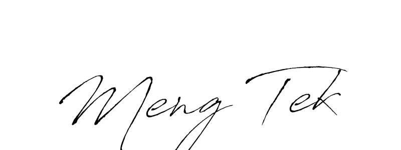 if you are searching for the best signature style for your name Meng Tek. so please give up your signature search. here we have designed multiple signature styles  using Antro_Vectra. Meng Tek signature style 6 images and pictures png