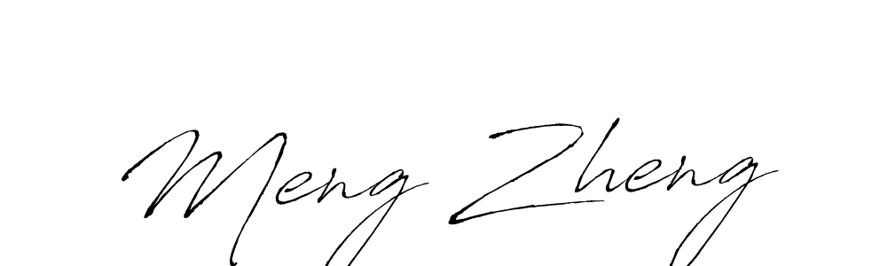 You should practise on your own different ways (Antro_Vectra) to write your name (Meng Zheng) in signature. don't let someone else do it for you. Meng Zheng signature style 6 images and pictures png