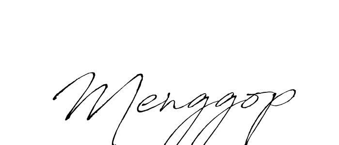 Once you've used our free online signature maker to create your best signature Antro_Vectra style, it's time to enjoy all of the benefits that Menggop name signing documents. Menggop signature style 6 images and pictures png