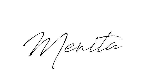 Here are the top 10 professional signature styles for the name Menita. These are the best autograph styles you can use for your name. Menita signature style 6 images and pictures png