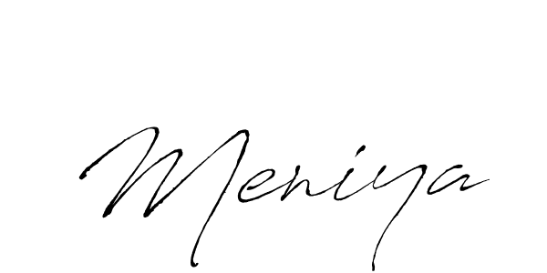 Similarly Antro_Vectra is the best handwritten signature design. Signature creator online .You can use it as an online autograph creator for name Meniya. Meniya signature style 6 images and pictures png