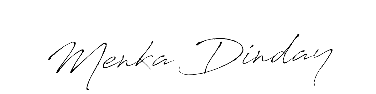 Similarly Antro_Vectra is the best handwritten signature design. Signature creator online .You can use it as an online autograph creator for name Menka Dinday. Menka Dinday signature style 6 images and pictures png