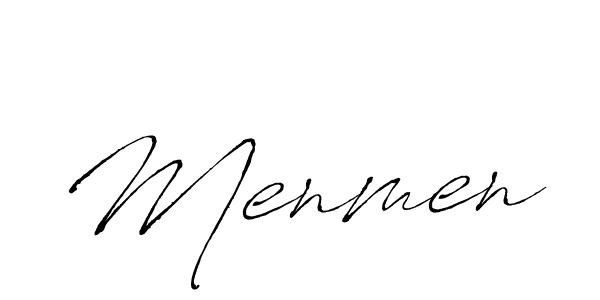 Similarly Antro_Vectra is the best handwritten signature design. Signature creator online .You can use it as an online autograph creator for name Menmen. Menmen signature style 6 images and pictures png