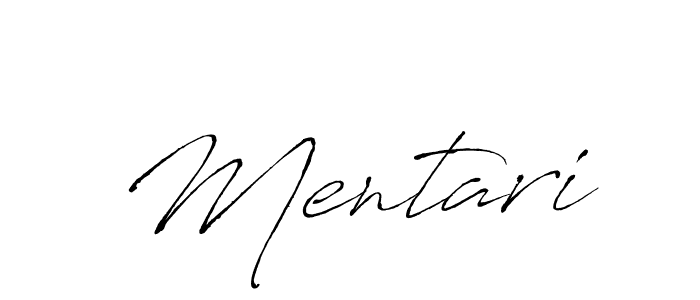 Similarly Antro_Vectra is the best handwritten signature design. Signature creator online .You can use it as an online autograph creator for name Mentari. Mentari signature style 6 images and pictures png