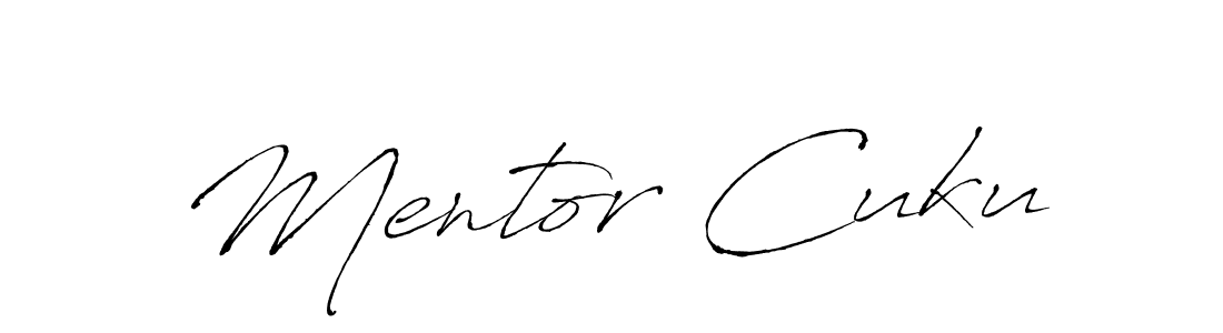 It looks lik you need a new signature style for name Mentor Cuku. Design unique handwritten (Antro_Vectra) signature with our free signature maker in just a few clicks. Mentor Cuku signature style 6 images and pictures png