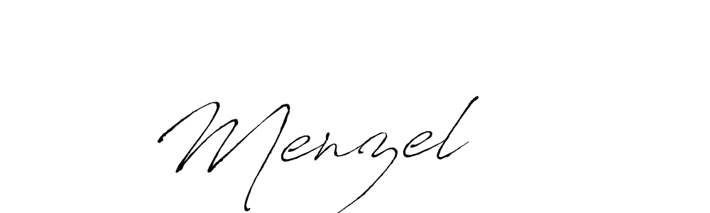 Also we have Menzel     name is the best signature style. Create professional handwritten signature collection using Antro_Vectra autograph style. Menzel     signature style 6 images and pictures png