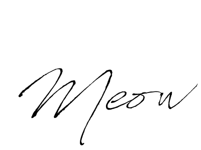 It looks lik you need a new signature style for name Meow. Design unique handwritten (Antro_Vectra) signature with our free signature maker in just a few clicks. Meow signature style 6 images and pictures png