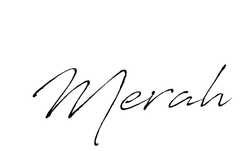 Make a beautiful signature design for name Merah. With this signature (Antro_Vectra) style, you can create a handwritten signature for free. Merah signature style 6 images and pictures png