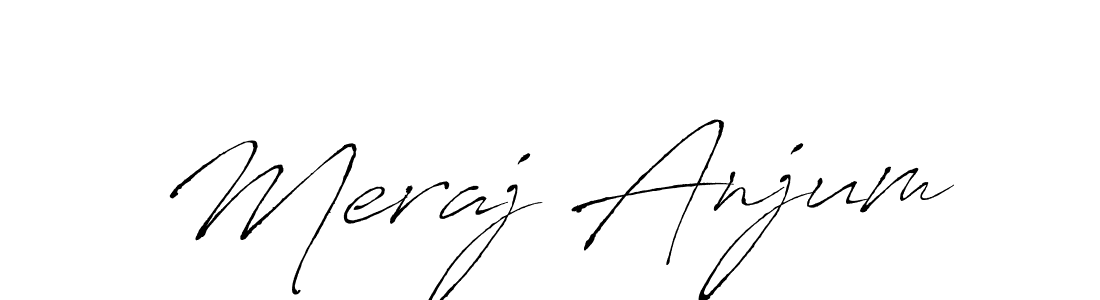 You can use this online signature creator to create a handwritten signature for the name Meraj Anjum. This is the best online autograph maker. Meraj Anjum signature style 6 images and pictures png