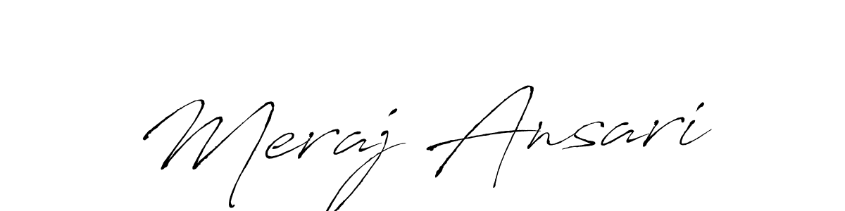 if you are searching for the best signature style for your name Meraj Ansari. so please give up your signature search. here we have designed multiple signature styles  using Antro_Vectra. Meraj Ansari signature style 6 images and pictures png