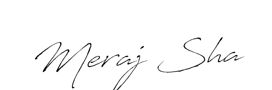 How to make Meraj Sha signature? Antro_Vectra is a professional autograph style. Create handwritten signature for Meraj Sha name. Meraj Sha signature style 6 images and pictures png