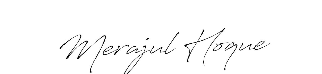 if you are searching for the best signature style for your name Merajul Hoque. so please give up your signature search. here we have designed multiple signature styles  using Antro_Vectra. Merajul Hoque signature style 6 images and pictures png