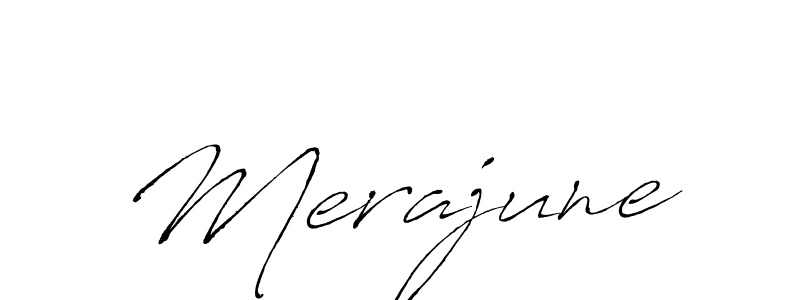 Make a beautiful signature design for name Merajune. Use this online signature maker to create a handwritten signature for free. Merajune signature style 6 images and pictures png