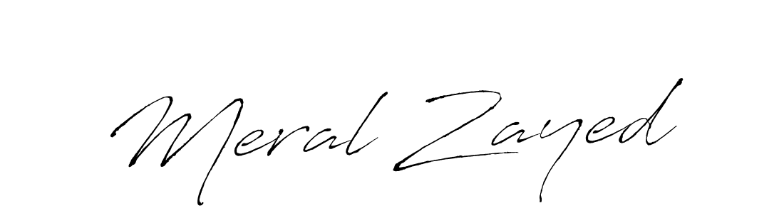 Also You can easily find your signature by using the search form. We will create Meral Zayed name handwritten signature images for you free of cost using Antro_Vectra sign style. Meral Zayed signature style 6 images and pictures png