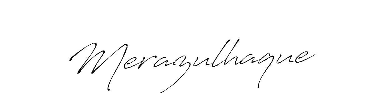 How to Draw Merazulhaque signature style? Antro_Vectra is a latest design signature styles for name Merazulhaque. Merazulhaque signature style 6 images and pictures png