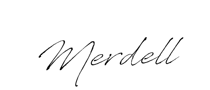 Also we have Merdell name is the best signature style. Create professional handwritten signature collection using Antro_Vectra autograph style. Merdell signature style 6 images and pictures png