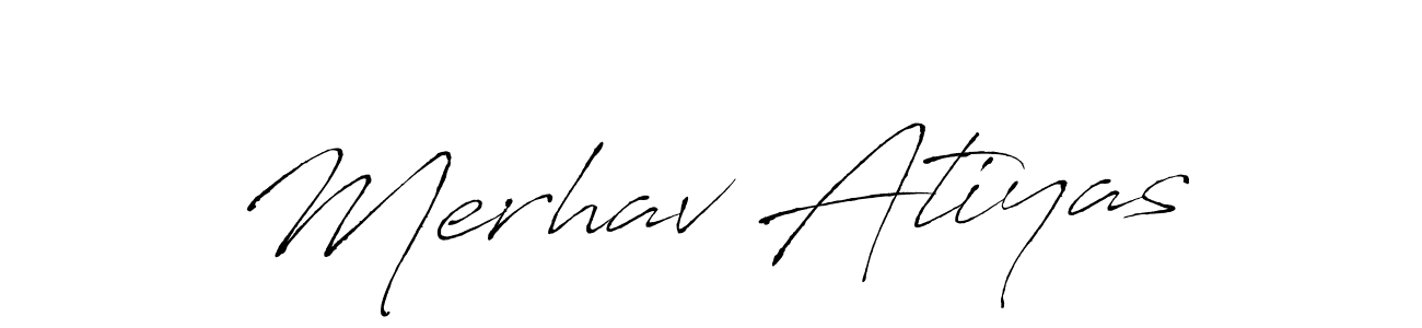 Also You can easily find your signature by using the search form. We will create Merhav Atiyas name handwritten signature images for you free of cost using Antro_Vectra sign style. Merhav Atiyas signature style 6 images and pictures png