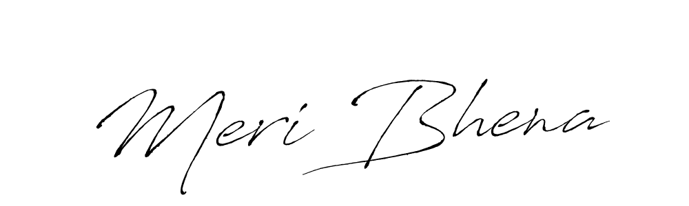 Make a beautiful signature design for name Meri Bhena. Use this online signature maker to create a handwritten signature for free. Meri Bhena signature style 6 images and pictures png