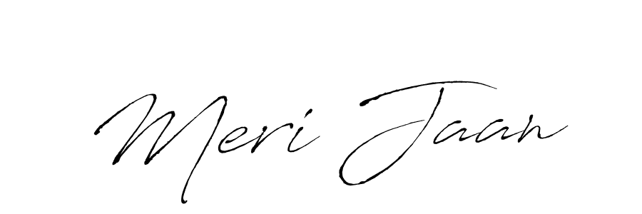 if you are searching for the best signature style for your name Meri Jaan. so please give up your signature search. here we have designed multiple signature styles  using Antro_Vectra. Meri Jaan signature style 6 images and pictures png