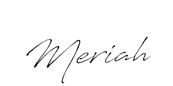 You should practise on your own different ways (Antro_Vectra) to write your name (Meriah) in signature. don't let someone else do it for you. Meriah signature style 6 images and pictures png