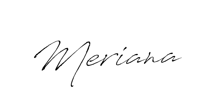 You can use this online signature creator to create a handwritten signature for the name Meriana. This is the best online autograph maker. Meriana signature style 6 images and pictures png