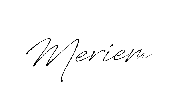 See photos of Meriem official signature by Spectra . Check more albums & portfolios. Read reviews & check more about Antro_Vectra font. Meriem signature style 6 images and pictures png