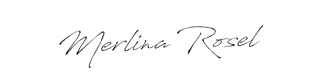 Best and Professional Signature Style for Merlina Rosel. Antro_Vectra Best Signature Style Collection. Merlina Rosel signature style 6 images and pictures png