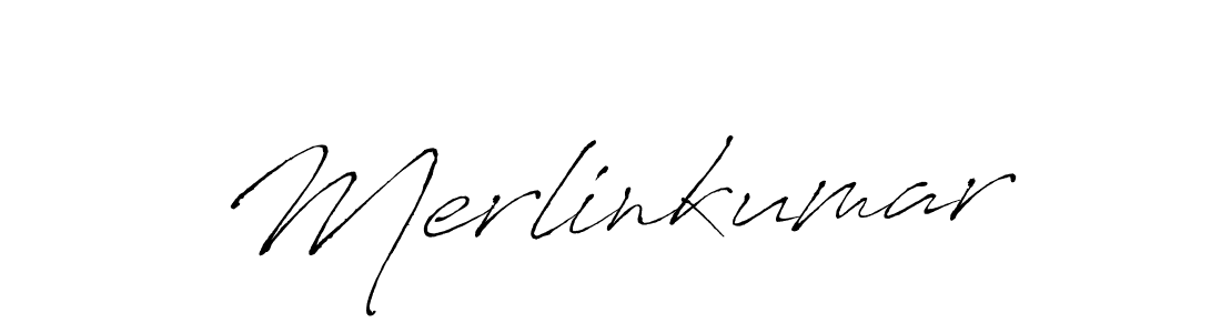 Antro_Vectra is a professional signature style that is perfect for those who want to add a touch of class to their signature. It is also a great choice for those who want to make their signature more unique. Get Merlinkumar name to fancy signature for free. Merlinkumar signature style 6 images and pictures png