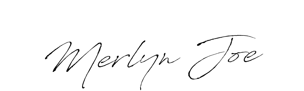 Also we have Merlyn Joe name is the best signature style. Create professional handwritten signature collection using Antro_Vectra autograph style. Merlyn Joe signature style 6 images and pictures png