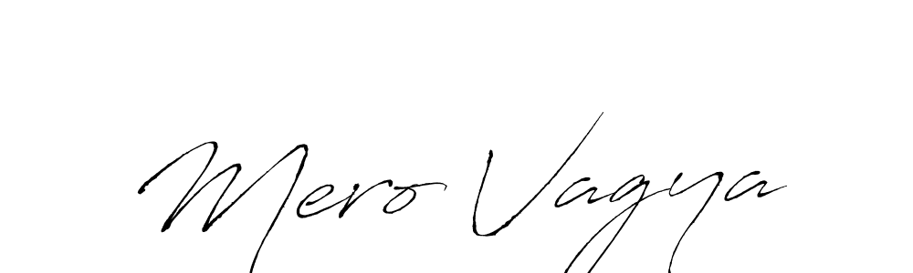 Similarly Antro_Vectra is the best handwritten signature design. Signature creator online .You can use it as an online autograph creator for name Mero Vagya. Mero Vagya signature style 6 images and pictures png