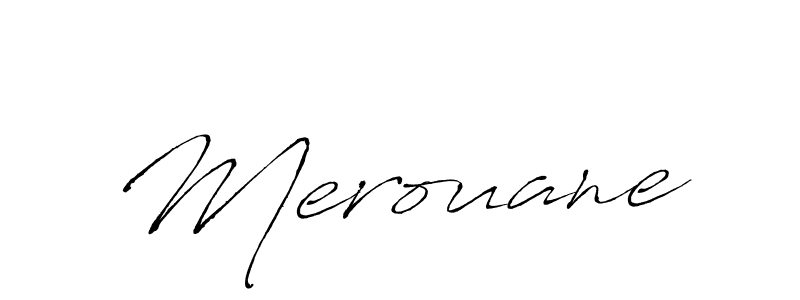 Use a signature maker to create a handwritten signature online. With this signature software, you can design (Antro_Vectra) your own signature for name Merouane. Merouane signature style 6 images and pictures png