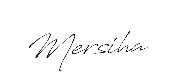 How to make Mersiha signature? Antro_Vectra is a professional autograph style. Create handwritten signature for Mersiha name. Mersiha signature style 6 images and pictures png