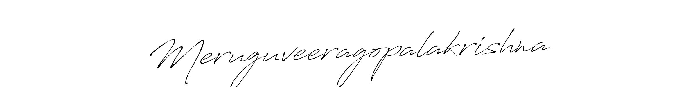 Meruguveeragopalakrishna stylish signature style. Best Handwritten Sign (Antro_Vectra) for my name. Handwritten Signature Collection Ideas for my name Meruguveeragopalakrishna. Meruguveeragopalakrishna signature style 6 images and pictures png