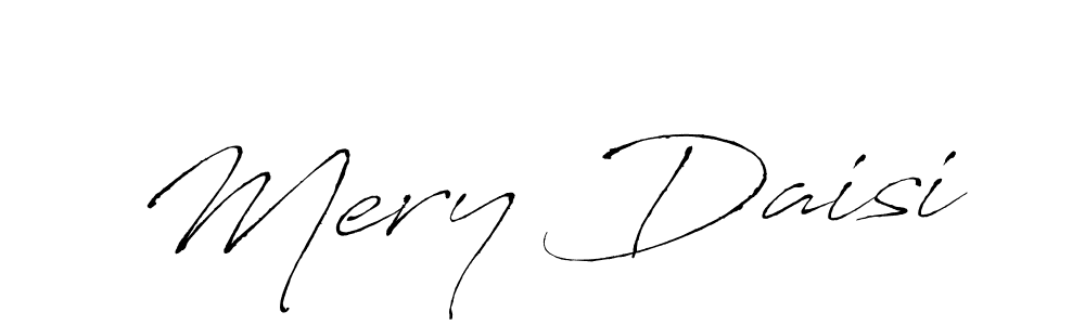 How to make Mery Daisi signature? Antro_Vectra is a professional autograph style. Create handwritten signature for Mery Daisi name. Mery Daisi signature style 6 images and pictures png