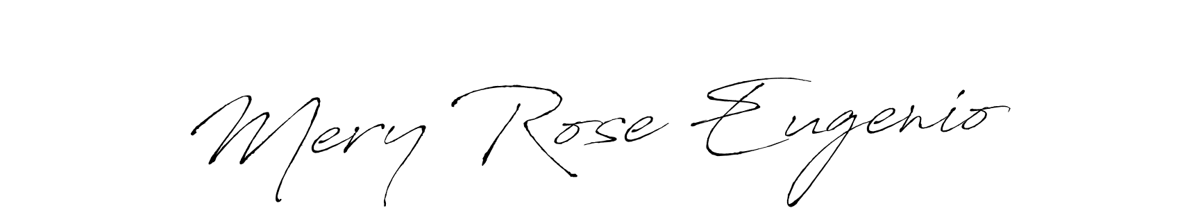 Make a beautiful signature design for name Mery Rose Eugenio. Use this online signature maker to create a handwritten signature for free. Mery Rose Eugenio signature style 6 images and pictures png