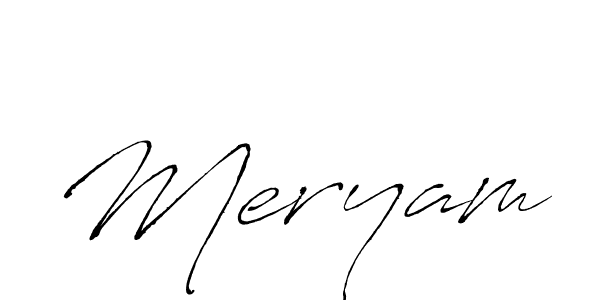 It looks lik you need a new signature style for name Meryam. Design unique handwritten (Antro_Vectra) signature with our free signature maker in just a few clicks. Meryam signature style 6 images and pictures png