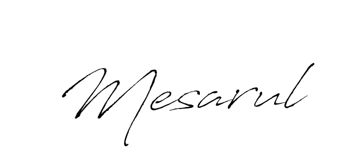 Mesarul stylish signature style. Best Handwritten Sign (Antro_Vectra) for my name. Handwritten Signature Collection Ideas for my name Mesarul. Mesarul signature style 6 images and pictures png